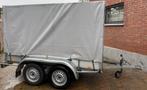 Aanhangwagen 750k met huif in top conditie, Auto diversen, Aanhangers en Bagagewagens, Ophalen, Zo goed als nieuw
