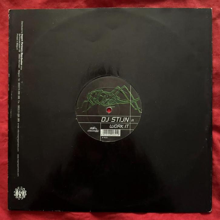 Dj Stijn – Work It, Cd's en Dvd's, Vinyl | Dance en House, Gebruikt, Techno of Trance, 12 inch, Verzenden