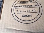 NEW lot halterschijven/gewicht 1.25 kg, Nieuw, Halterschijven, Ophalen of Verzenden, Rug