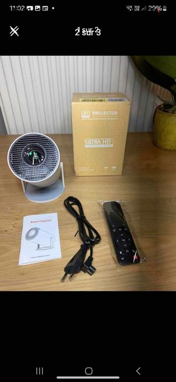 Projecteur Home cinéma Bluetooth youtube Netflix beschikbaar voor biedingen