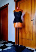 Korset corset met baleinen en kant afgewerkt nieuw one size, Kleding | Dames, Ondergoed en Lingerie, Verzenden, Zwart, Body of Korset