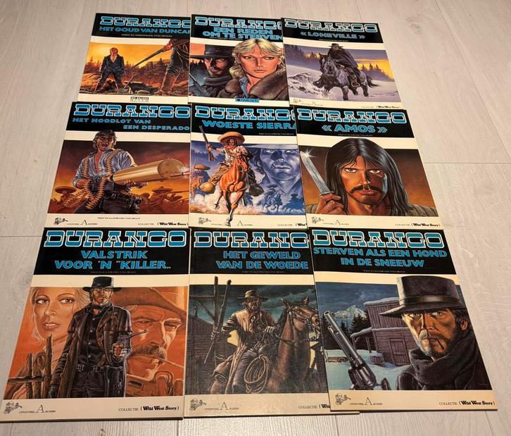 Swolfs - Durango compleet 19 delen, Boeken, Stripverhalen, Zo goed als nieuw, Ophalen of Verzenden