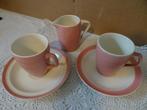 Tasse et soucoupes anciennes tasse et soucoupe rose pastel, Enlèvement ou Envoi