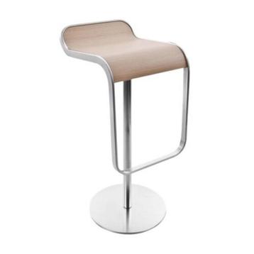 Nieuw LAPALMA LEM STOOL MAT CHROME BLANCHED OAK 55/67