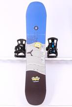 130 kinder snowboard SALOMON EL CAPITAN, SPONGE BOB, Sport en Fitness, Verzenden, Gebruikt, Bindingen