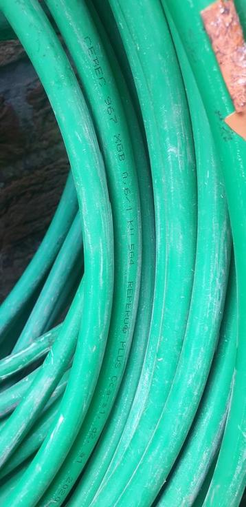 Groene XGB elektriciteit kabel 5G2.5 halogeenvrij 100 meter beschikbaar voor biedingen