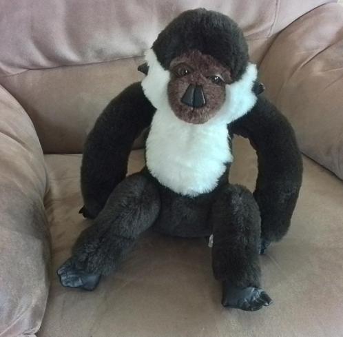 Leuke knuffel kapucijnaapje - 30 cm (mooie staat), Kinderen en Baby's, Speelgoed | Knuffels en Pluche, Zo goed als nieuw, Ophalen of Verzenden