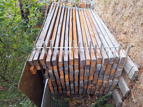 Berken balken pakketprijs 128stuks, Tuin en Terras, Palen, Balken en Planken, Gebruikt, Balken, Ophalen