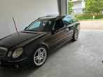 Mercedes e55 amg, Auto's, Automaat, Zwart, Zwart, Leder