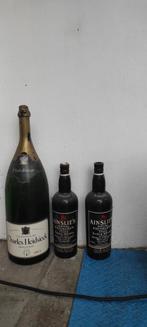 Vintage fles voor verzamelaars, whiskychampagne, Ophalen, Zo goed als nieuw, Champagne