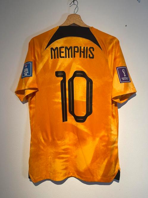 Nederlands elftal 2022 thuisshirt Depay #10, Sport en Fitness, Voetbal, Nieuw, Shirt, Maat M, Verzenden