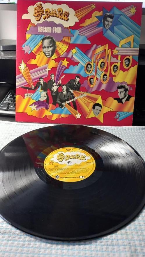 The Golden Years Of Rock' N Roll - Record Four - 1960 - Lp, Cd's en Dvd's, Vinyl | Rock, Zo goed als nieuw, Rock-'n-Roll, 12 inch
