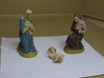 Oude figuren kerststal, Ophalen of Verzenden, Gebruikt