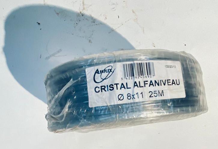 Alfaflex pvc slang 25m cristal alfanivea, Tuin en Terras, Tuinslangen, Nieuw, Overige typen, Ophalen
