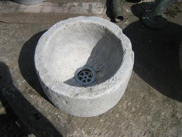 mooi antiek rond arduinen pompbakje,handenwasser, Enlèvement