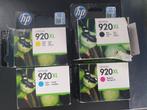 HP Inkt 920XL set, Cartridge, HP en Canon, Enlèvement, Neuf