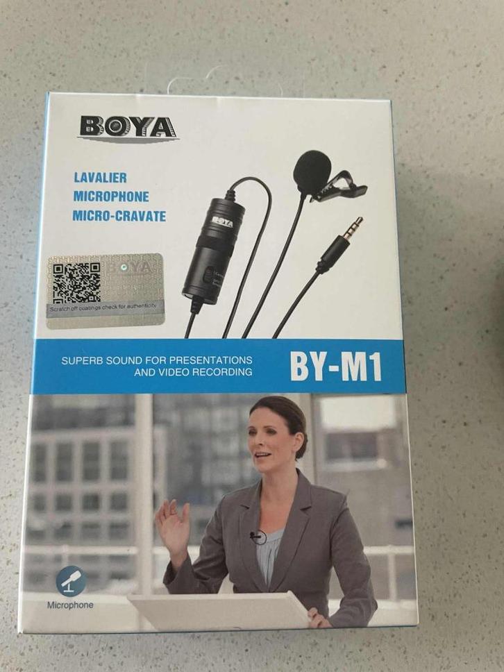 2 NIEUWE MICROPHONE'S, Computers en Software, Headsets, Nieuw, Bedraad, Ophalen