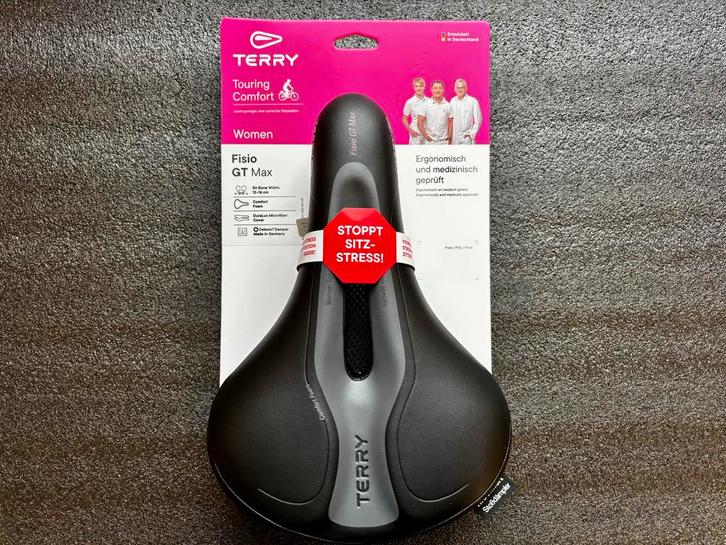 Terry Fisio GT Max Women Touring zadel, Fietsen en Brommers, Brommeronderdelen | Algemeen, Nieuw, Zadel, Ophalen of Verzenden
