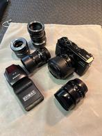 Fujifilm X-PRO 1 + 23f1.4 + 35f1.4 + 50f2 + accessoires, Sans zoom optique, Enlèvement ou Envoi, Compact, Utilisé