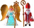 Playmobil engel en sint, Hobby en Vrije tijd, Ophalen of Verzenden, Zo goed als nieuw