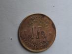 Bank van Belgisch Congo - 1 Frank 1944, Verzenden, Overige landen, Losse munt