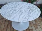 Te koop Arkana Tafel- Marmer & Metaal, Originele merk, Huis en Inrichting, Tafels | Eettafels, Ophalen, Gebruikt, Rond, Metaal