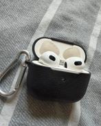 Airpods 3 + zwarte hoes (airpods werken niet), Ophalen of Verzenden, Zwart