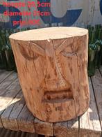 Houten Tiki-beelden, Ophalen, ., Zo goed als nieuw, .