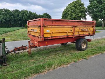 Peecon KW6000 kipper, olie rem, achterklep icm deuren kipkar