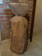 Houten pilaar, kunstwerk, Ophalen, Zo goed als nieuw