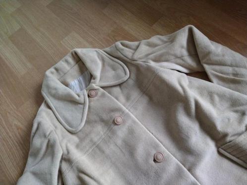 Dikke vintage winter mantel jas, Kleding | Dames, Jassen | Winter, Zo goed als nieuw, Maat 36 (S), Bruin, Verzenden