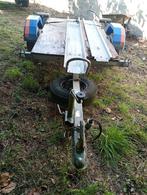 Remorque porte moto, Motoren, Ophalen, Gebruikt