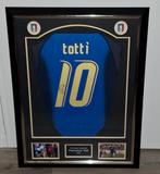 Francesco Totti gesigneerd Italie shirt met coa, Verzamelen, Ophalen of Verzenden, Nieuw, Shirt