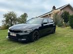 BMW 318d Touring, Auto's, BMW, Automaat, Achterwielaandrijving, Zwart, Leder