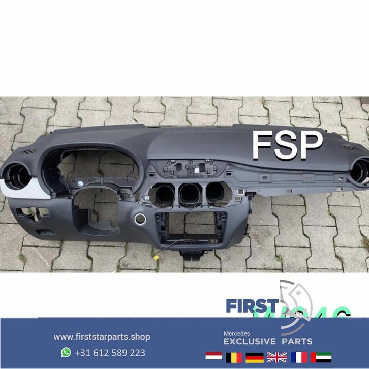 W246 W242 DASHBOARD origineel Mercedes B KLASSE 2012-2018 ZW, Auto-onderdelen, Dashboard en Schakelaars, Mercedes-Benz, Gebruikt