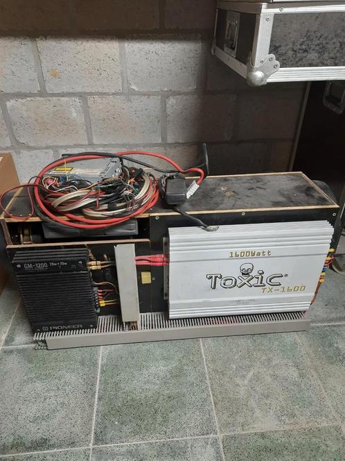 Discobar, muziekinstallatie, boomcar, autoradio, subwoofer, Auto diversen, Autospeakers, Zo goed als nieuw, Ophalen