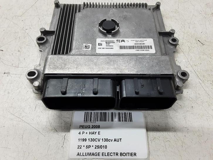 ONTSTEKINGSMODULE Peugeot 2008 (UD / UK / UR / US / UX), Auto-onderdelen, Elektronica en Kabels, Peugeot, Gebruikt