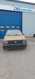 VW golf 2 1.6 td 1987 226.000 km 1500€, Auto's, Oldtimers, Te koop, Groen, Grijs, Diesel