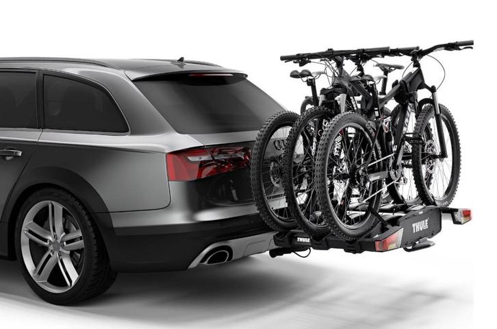 Thule Easyfold XT 966 -  Fix4Bike Trekhaak - 3x Ebike, Auto diversen, Fietsendragers, Nieuw, Trekhaakdrager, 3 fietsen of meer