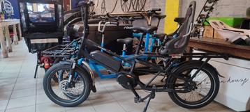 Huyser double cargo fiets zwart beschikbaar voor biedingen