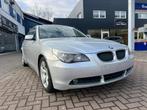 BMW e60 520i - AUTOMAAT - 165 000km - 2003, Auto's, BMW, Automaat, Achterwielaandrijving, Zwart, Leder