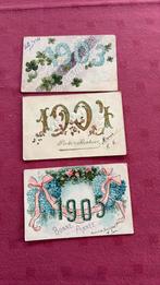 Nieuwjaarskaarten uit 1903, 1904 en 1905, Verzamelen, Verzenden