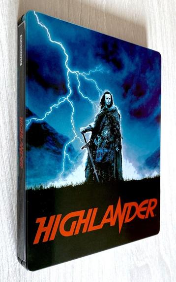 HIGHLANDER /// "Steelbook" 4KUHD // COLLECTOR // Comme Neuf