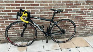 Prorace koersfiets, Fietsen en Brommers, Heren, Aluminium, Zo goed als nieuw, 15 tot 20 versnellingen