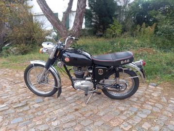 BSA  B40  350 CC.  1967  BLACK   EX MILITAIRE VERSIE beschikbaar voor biedingen