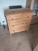 2 houten ladenkasten van Ikea. Gebruikt, maar in goede staat, Ophalen, Zo goed als nieuw