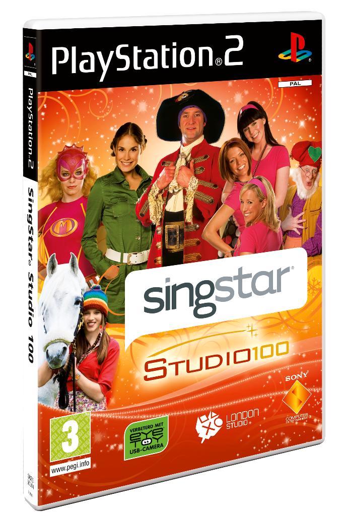 Singstar Studio 100, Games en Spelcomputers, Games | Sony PlayStation 2, Gebruikt, Muziek, 2 spelers, Vanaf 3 jaar, Ophalen of Verzenden