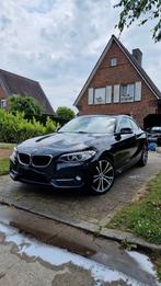 Bmw 218d, Auto's, BMW, Achterwielaandrijving, 2 Reeks, Zwart, Leder