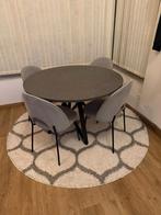 Eettafel met stoelen + Tapijt., Huis en Inrichting, Tafels | Statafels, Ophalen of Verzenden