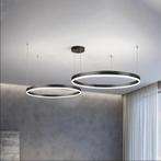 Moderne hanglamp met 2 ringen, Comme neuf, Enlèvement ou Envoi